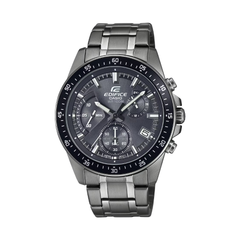Casio Edifice EFV-540DC-1CVUDF Men’s Chronograph Watch – Black Ion-Plated Stainless Steel Bracelet, Black Dial, Quartz Analog with Date – Premium Sport & Business Style