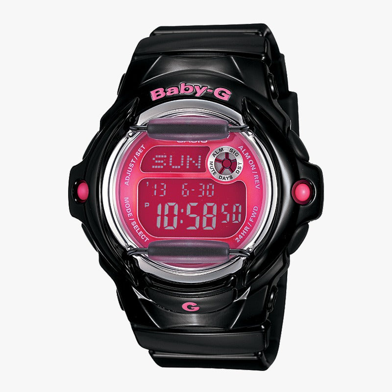 CASIO G-SHOCK BABY-G BG-169R-1BDR Women’s Digital Watch | Compact Square | Black Street-Style Toughness - THE HAPPY BUY
