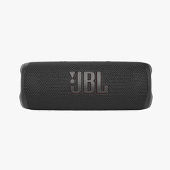 JBL Flip 6 Bluetooth speaker in black color with the JBL logo on the front.