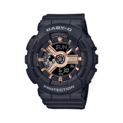 CASIO G-SHOCK BABY-G BA-110X-1A Women’s Watch | Analog-Digital | Black Street Fashion Toughness - THE HAPPY BUY