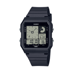 CASIO LF-20W POP Series Digital Watch – Twin-Graph LCD, Bio-Based Resin Band, World Time, 5 Alarms, LED Backlight, 3-Year Battery