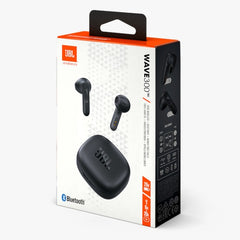 JBL Wave 300TWS wireless earbuds packaging on a white background