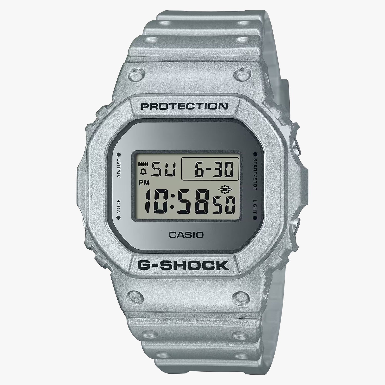 CASIO G-SHOCK DW-5600FF-8DR Men’s Digital Watch | Original G-SHOCK Square | Smoke-Gray Minimal Street Tough - THE HAPPY BUY