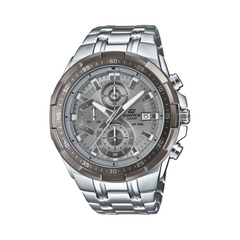 Silver Edifice watch with a detailed face on a white background