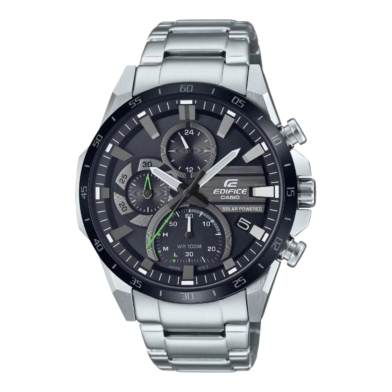 CASIO EDIFICE EQS-940DB-1AVUDF Men’s Watch | Stainless Steel Silver | Motorsport-Inspired Premium Style - THE HAPPY BUY