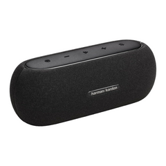 Harman Kardon Luna Bluetooth speaker in black with a compact and sleek design.