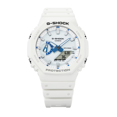 CASIO G-SHOCK GA-2100HDS-7ADR Analog Digital Men's Watch White Resin Strap 200M Water Resistant