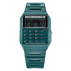 CASIO CA-53WB-3BDF Standard Calculator Watch – Retro Digital, Green, Multifunctional, Water-Resistant, Classic Style - THE HAPPY BUY