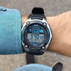 CASIO AE-2000W-1AVDF Digital Watch – Reliable Timekeeping, Water-Resistant, Durable Resin Band