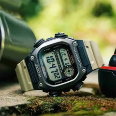 CASIO DW-291HX-5AVDF Digital Watch – Rugged Military Style, Resin Case, 200M Water Resistant, Multi-Function Display