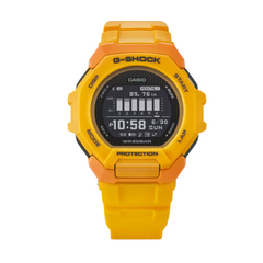 CASIO G-SHOCK GBD-300-9DR Men's Digital Bluetooth Fitness Watch – G-SQUAD Series, Step Tracker, Shock Resistant, 200M Water Resistant, Yellow