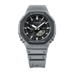 CASIO G-SHOCK GA-B2100LUU-8A “CasiOak” – Tough Solar & Bluetooth Analog-Digital Watch, Grey Carbon Core Guard, 200M Water Resistant, Super Illuminator, World Time