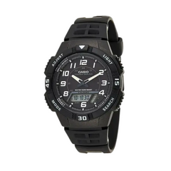 CASIO AQ-S800W-1EVDF Analog-Digital Solar Watch – Solar Powered, Water-Resistant, Durable Men’s Watch
