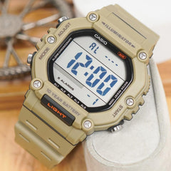 CASIO AE-1600H-5AVDF Digital Watch – Rugged Outdoor Style, World Time, 10-Year Battery, 200M Water Resistance