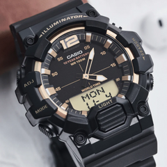 CASIO HDC-700-9AVDF Analog-Digital Watch – Sporty Design with Dual Time Display, Durable Resin Band, Water-Resistant