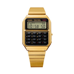 CASIO CA-500WEG-1ADF Digital Calculator Vintage Watch – Retro 1980s Style, Multifunctional, Water-Resistant, Classic Black Design