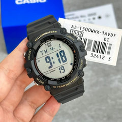 CASIO AE-1500WHX-1AVDF Digital Watch – Multi-Function, Water-Resistant, Durable Resin Band