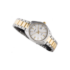 CASIO LTP-1302SG-7AVDF Women's Analog Watch – Stainless Steel with Silver and Gold Accents, Elegant & Timeless Design