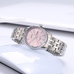 CASIO LTP-1335D Women’s Enticer Analog Watch – Stainless Steel, Day & Date Display, Elegant Quartz Movement, Water Resistant