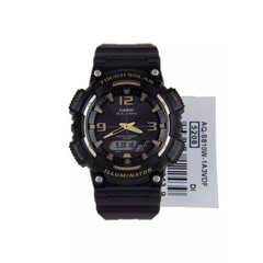 CASIO AQ-S810W-1A3VDF Analog-Digital Solar Watch – Solar Powered, Water-Resistant, Durable Men's Timepiece