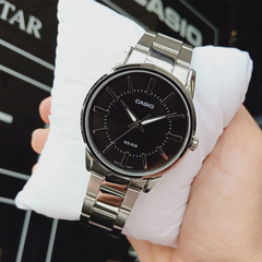 CASIO LTP-1303D-1AVDF Women's Analog Watch – Stainless Steel with Black Dial, Classic & Elegant Timepiece for Everyday Wear