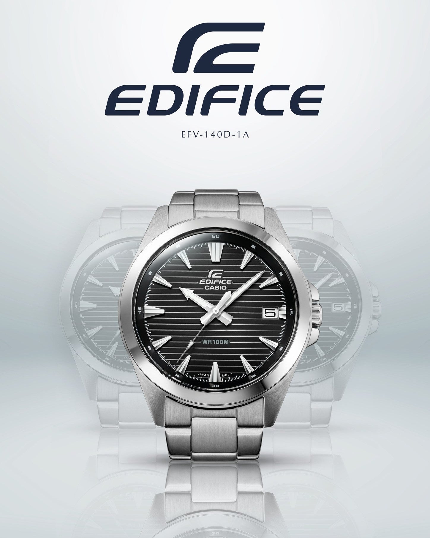 CASIO EDIFICE EFV-140D-1AVUDF MODEL WATCHES - THE HAPPY BUY