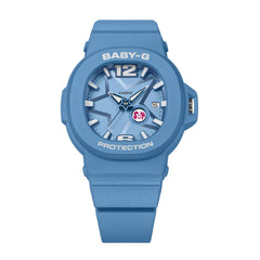 Casio BABY-G Analog Women’s Watch, Shock Resistant, 100m Water Resistant, Star Dial, Blue/Light Blue, BGA-10D-2A2