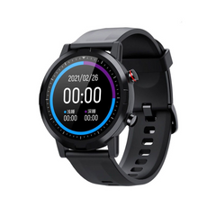 Haylou RT LS05S Global Smart Watch – 1.28” HD Round Display, 12 Sports Modes, SpO₂ & Heart Rate Monitoring, Sleep Tracker, 20-Day Battery Life, IP68 Waterproof – Compatible with Android & iOS