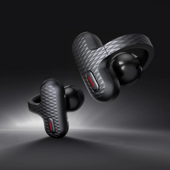 Amazfit Up Open-Ear Earbuds – Clip-On Design, AI Noise-Reduction Calls, Bluetooth Multipoint, IPX4 Splash Resistant, 6+18H Battery, Physical Buttons, Zepp Integration