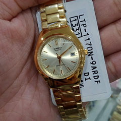 CASIO LTP-1170N-9ARDF Women's Analog Watch – Gold-Tone Stainless Steel with Brown Dial, Elegant & Classic Design