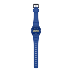 Casio F-91WB-2A1DF Pop Digital Watch – Blue Resin, LED Light, Classic Retro