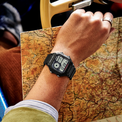 CASIO AE-1200WH-1AVDF Digital Watch – Multi-Function, Water-Resistant, Durable Resin Band