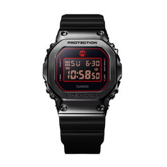 Casio G-SHOCK GM-5600RH-1D Men’s Digital Black & Red Rui Hachimura Limited Edition Watch, Metal Bezel, 200M Water Resistant