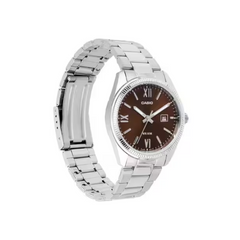 CASIO LTP-1302DD-5AVDF Women’s Analog Watch – Stainless Steel Bracelet, Pink Dial, Quartz Movement, Date Display, Elegant Water Resistant Design