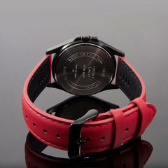 CASIO MTP‑E350BL‑1BVDF Men’s Analog Watch – Black Ion-Plated Case, Leather Strap, Day/Date Display & 50 m Water Resistance