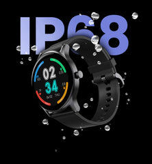 Haylou GS Global Smart Watch – 1.28” HD TFT Display, SpO₂ & Heart Rate Monitoring, Sleep Tracking, 12 Sports Modes, 20-Day Battery, IP68 Waterproof – Compatible with Android & iOS