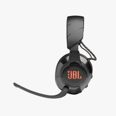 سماعة الألعاب اللاسلكية JBL QUANTUM 600 عالية الأداء، بتصميم يغطي الأذن، مع صوت محيطي وميزة الدردشة.