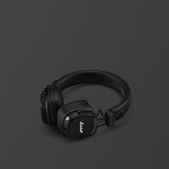 Marshall Major V Wireless On-Ear Headphones – 100+ Hour Battery, Wireless Charging, Bluetooth LE Audio & Auracast, Foldable, Customizable M-Button, 3.5mm Wired Option