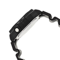 CASIO W-218H-1AVDF Men’s Digital Watch – Black Resin, LED Light, 1/100s Stopwatch, Daily Alarm, Auto Calendar, 12/24h, 50M Water Resistant, Quartz