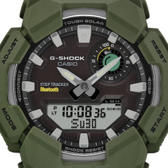 CASIO G-SHOCK GA-B010-3A Analog-Digital Men’s Watch, Shock Resistant, 200M Water Resistant, Green Resin Strap