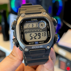 CASIO DW-291H-1AVDF Digital Watch – Durable Resin Band, Multi-Function Display, Water-Resistant, Bold Sports Design