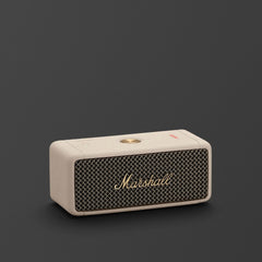 Marshall Emberton II Compact Portable Bluetooth Speaker – True Stereophonic 360° Sound, 30+ Hour Battery, IP67 Waterproof & Dustproof, Stack Mode, USB-C Fast Charging