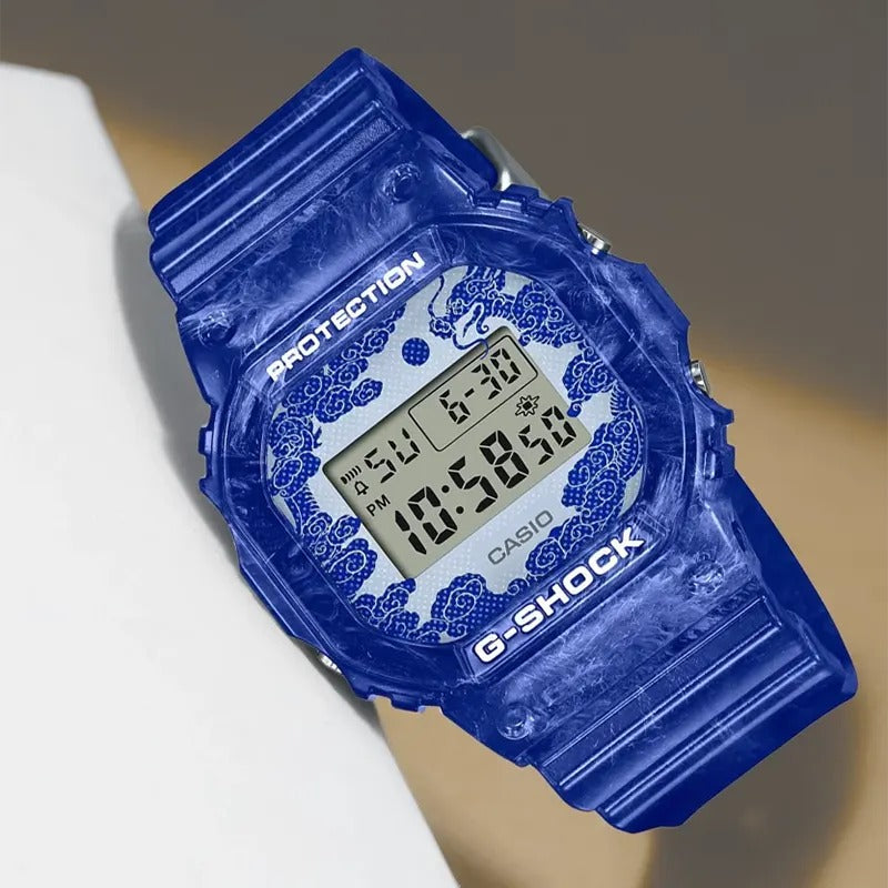 CASIO G-SHOCK DW-5600BWP-2DR MODEL WATCHES - THE HAPPY BUY