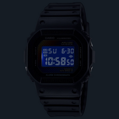 CASIO G-SHOCK DW-5600RW-1D Digital Watch – Men’s Black & Red Resin Shock Resistant Timepiece, Retro LED Display, 200M Water Resistant