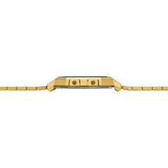 CASIO A700WG-9ADF Vintage Model Watch – Classic Digital Design, Gold Stainless Steel Band, Water-Resistant