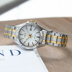 CASIO LTP-1308SG-7AVDF Women's Analog Watch – Elegant Stainless Steel with Silver and Gold Accents, Classic Timepiece for Every Occasion
