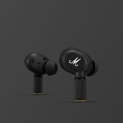Marshall Motif II A.N.C. True Wireless Bluetooth Earbuds – Active Noise Cancelling, Transparency Mode, 30-Hour Battery with Case, Wireless Charging, Multipoint, Water-Resistant