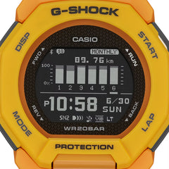 CASIO G-SHOCK GBD-300-9DR Men's Digital Bluetooth Fitness Watch – G-SQUAD Series, Step Tracker, Shock Resistant, 200M Water Resistant, Yellow