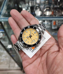 Casio MDV-10D-4A2VDF Dive Watch | Red Dial Analog Stainless Steel Wristwatch | 200M Water Resistant Quartz Watch | Casio Standard Series