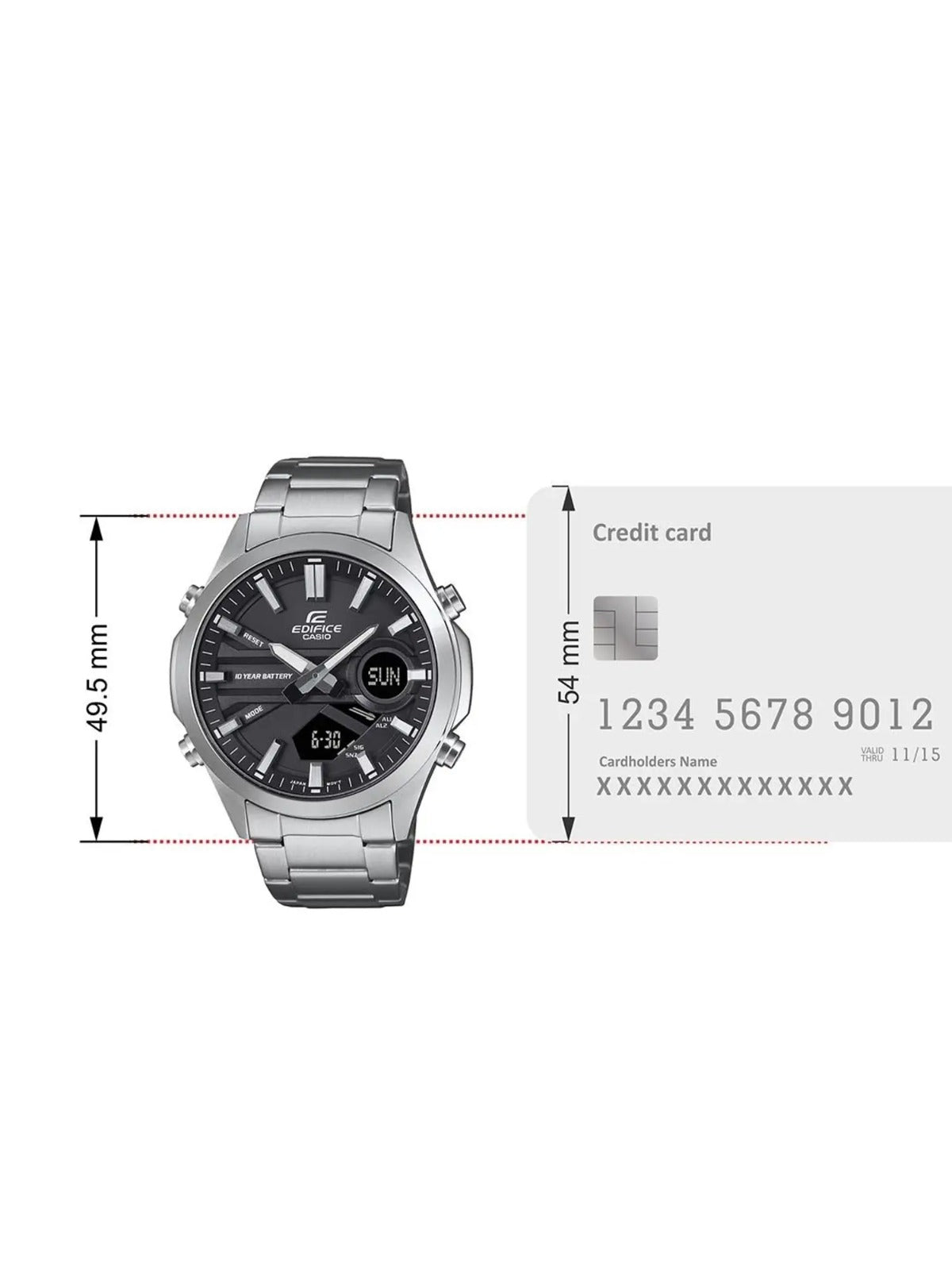 CASIO EDIFICE EFV-C120D-1ADF MODEL WATCHES - THE HAPPY BUY